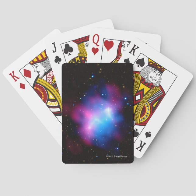 Abell 1758 poker cards (Back)