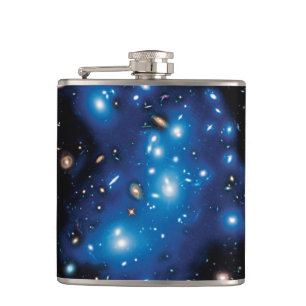 Abell 2744 Pandora Galaxy Cluster Space Photo Flask
