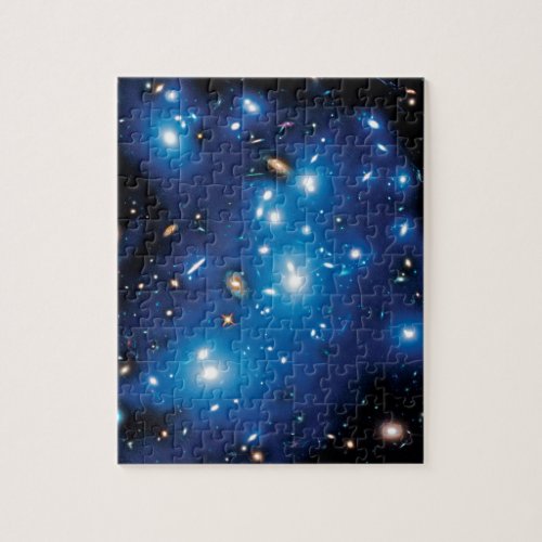 Abell 2744 Pandora Galaxy Cluster Space Photo Jigsaw Puzzle