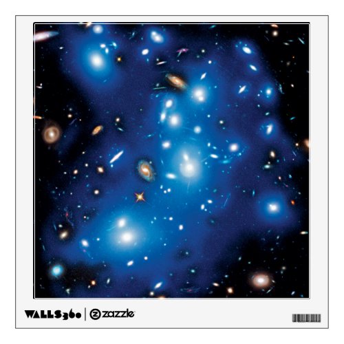 Abell 2744 Pandora Galaxy Cluster Space Photo Wall Sticker