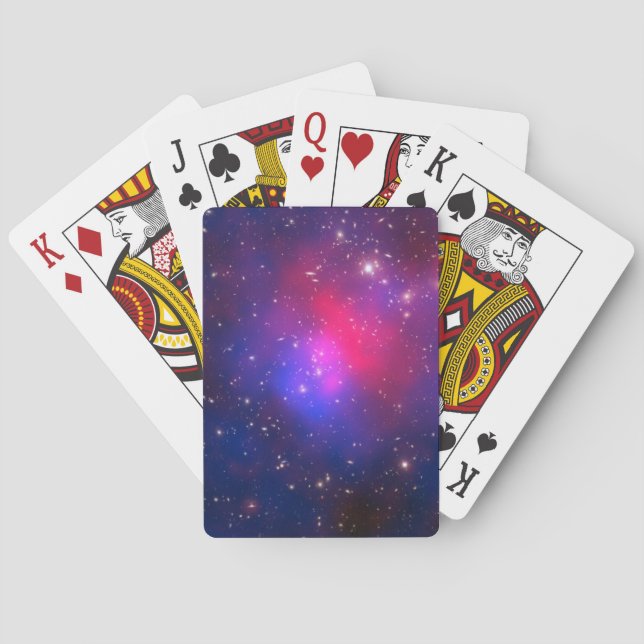 Abell 2744, Pandora's Cluster. Poker Cards (Back)