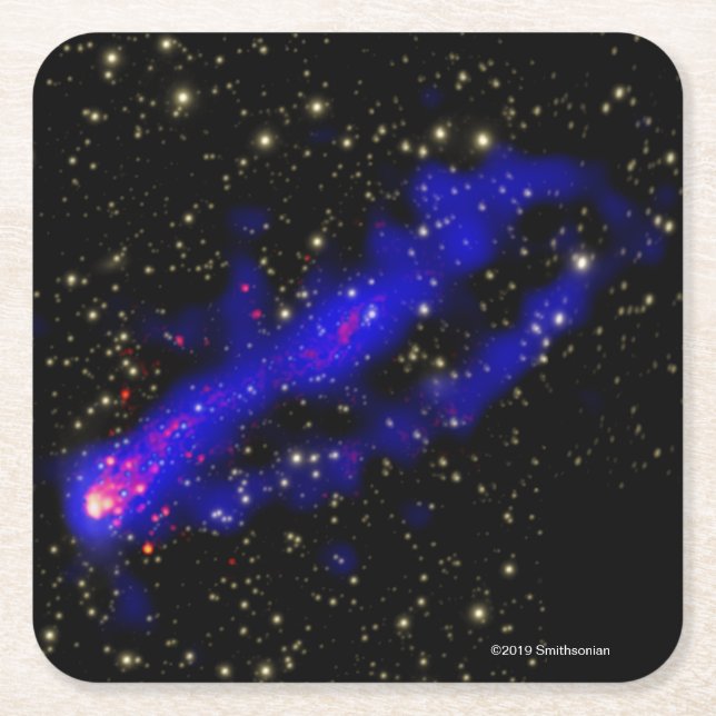 Abell 3627 square paper coaster (Front)