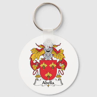 Abella Family Crest Keychain