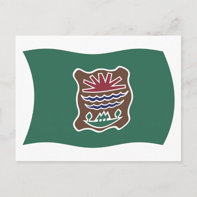 Abenaki Tribe Flag Postcard (Front)