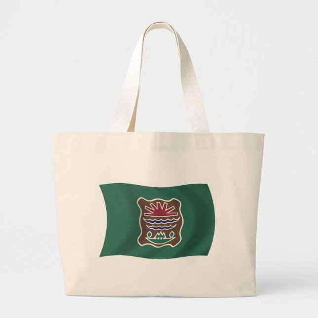 Abenaki Tribe Flag Tote Bag (Front)