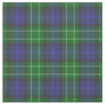 Abercrombie Blue Green Tartan Plaid Scottish Fabric