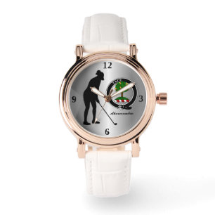 Abercrombie Clan Badge (Hers) Golf Watch
