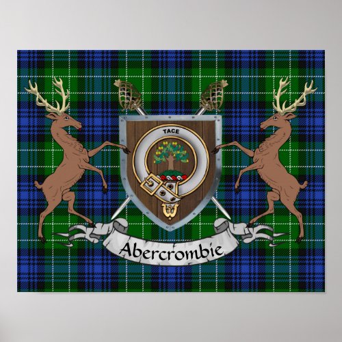 Abercrombie Clan Badge  Poster