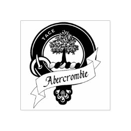 Abercrombie Clan Badge Rubber Stamp