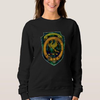Abercrombie Clan Scottish Crest and Tartan Sweatshirt