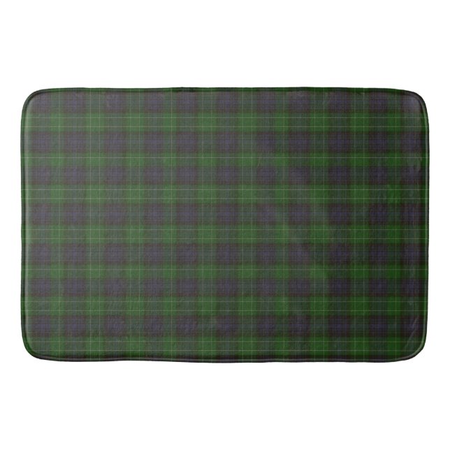 Abercrombie Clan tartan Bath Mat (Front)