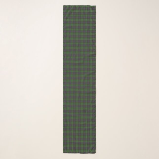 Abercrombie Clan Tartan - Scottish Heritage Scarf (Front)