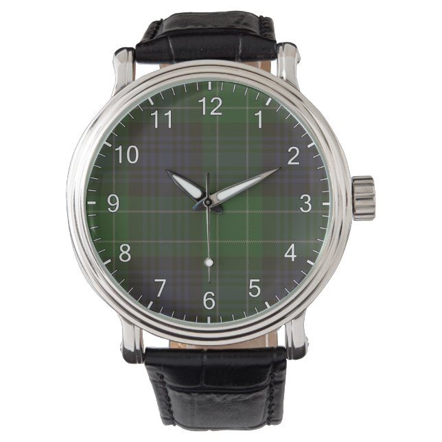 Abercrombie Clan Tartan Watch (Front)