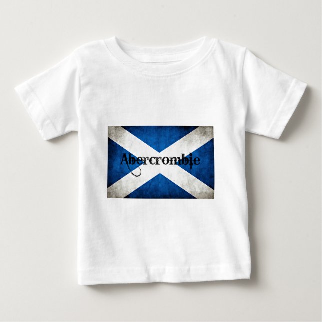 Abercrombie Grunge Flag Baby T-Shirt (Front)