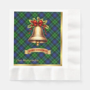 Abercrombie Personalized Tartan Christmas Napkins