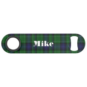 Abercrombie Plaid Custom Speed Bottle Opener