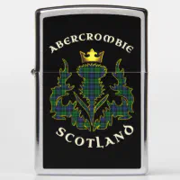 Engraved Scottish Flag Official Zippo Windproof Lighter 
