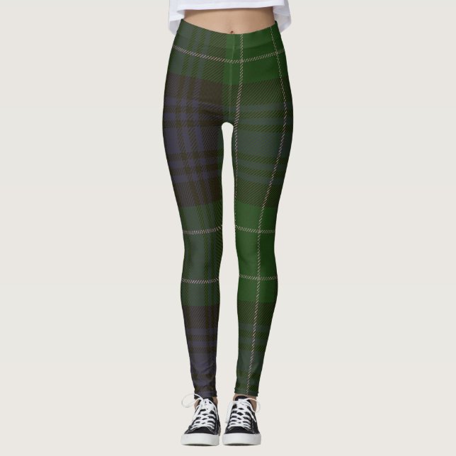 Abercrombie Tartan Leggings (Front)