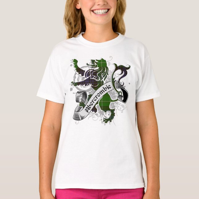 Abercrombie Tartan Lion T-Shirt (Front)