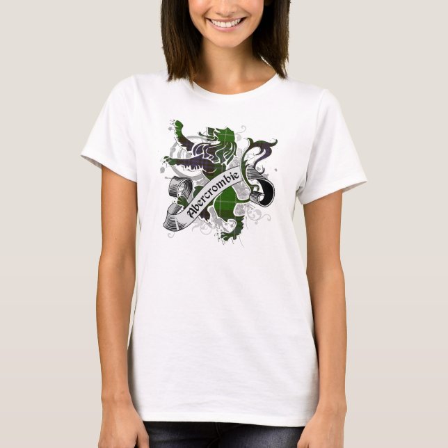 Abercrombie Tartan Lion T-Shirt (Front)