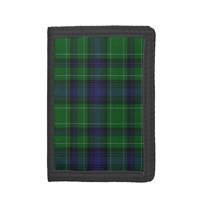 Abercrombie Tartan Plaid Wallet (Front Vertical)