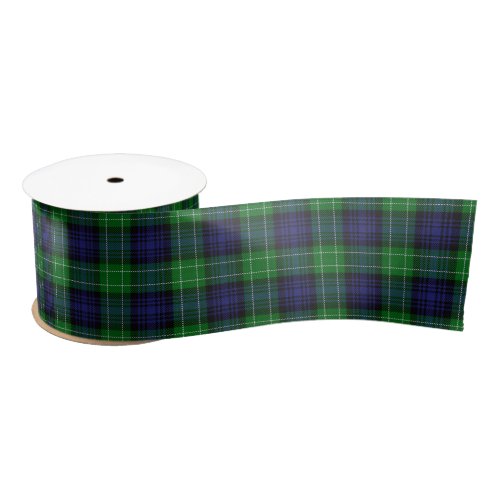 Abercrombie Tartan Satin Ribbon