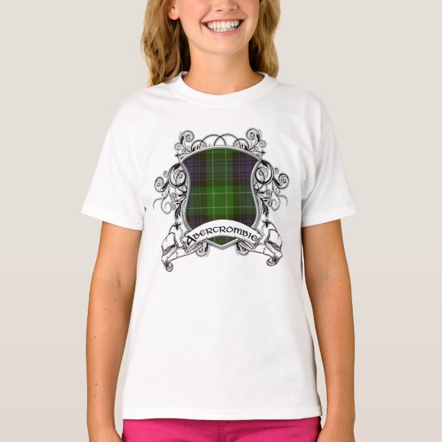 Abercrombie Tartan Shield T-Shirt (Front)
