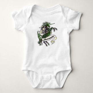 Abercrombie Tartan Unicorn Baby Bodysuit