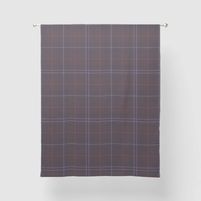 Aberdale Clan Tartan Sheer Curtains (Front)