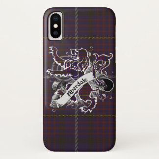 Aberdale Tartan Lion iPhone X Case