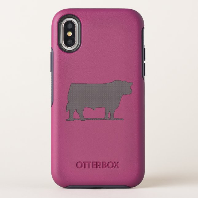 Aberdeen Angus Cattle iPhone Otterbox Case (Back)