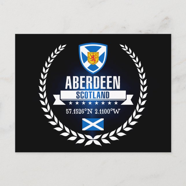 Aberdeen Postcard (Front)