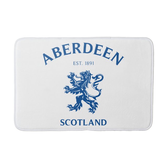 Aberdeen Scotland Bath Mat (Front)