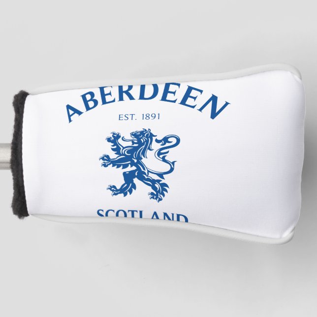 Aberdeen Scotland Golf Head Cover (Front)