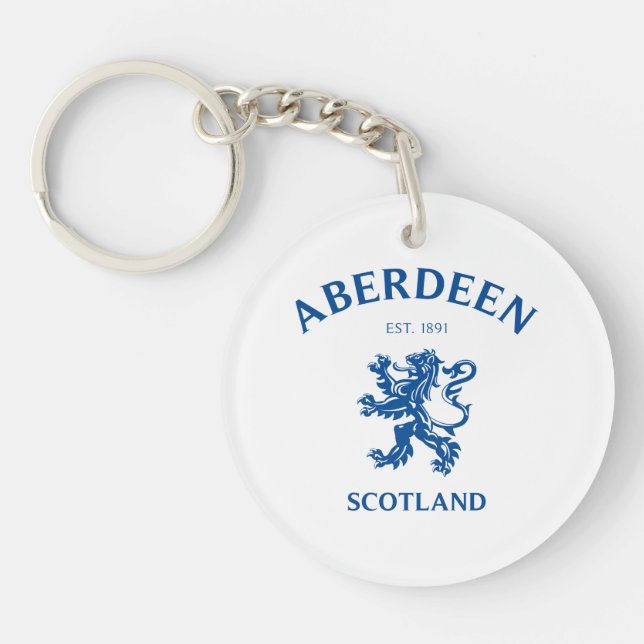 Aberdeen Scotland Keychain (Front)