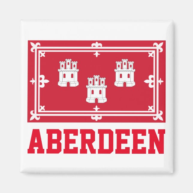 Aberdeen, SCOTLAND Magnet (Front)