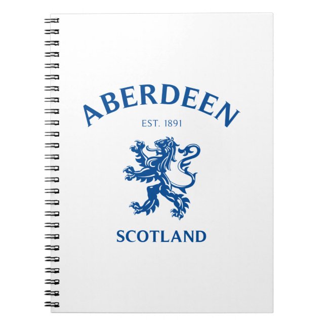 Aberdeen Scotland Notebook (Front)