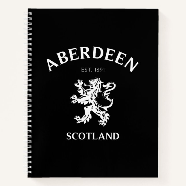 Aberdeen Scotland Notebook (Front)