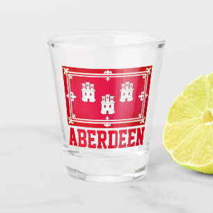 Aberdeen, SCOTLAND Shot Glass