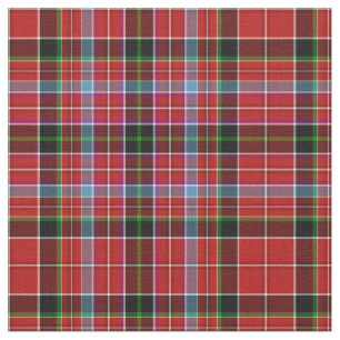 Aberdeen Scotland Tartan Red Plaid Fabric
