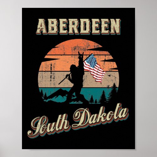 Aberdeen South Dakota Poster
