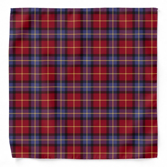Aberdeen University Tartan Bandana (Front)