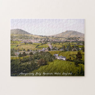 Abergavenny Holy Mountain, Wales England. Jigsaw Puzzle