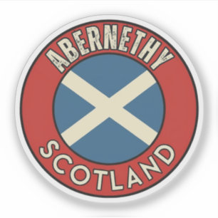 Abernethy, Scotland Sticker