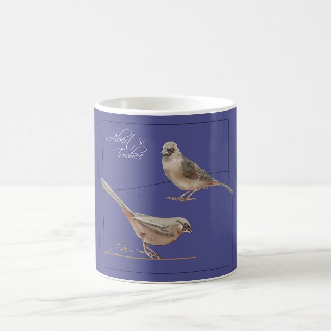 Abert's Towhee Coffee Mug (Center)
