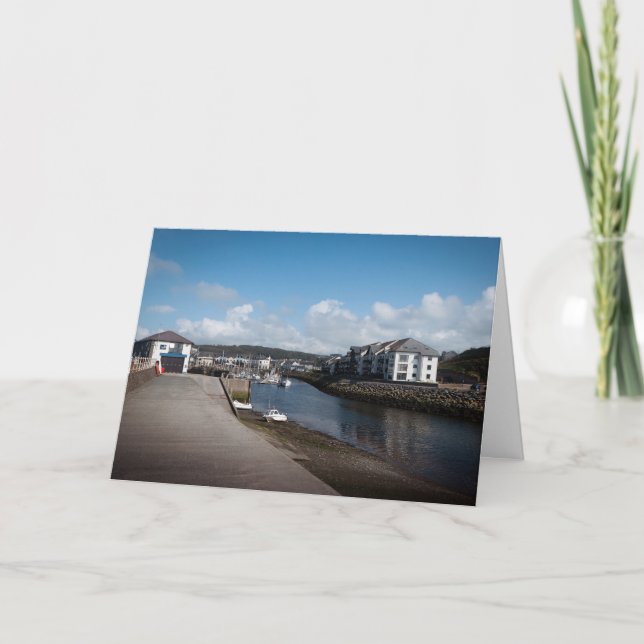 Aberystwyth Harbor and Marina Card (Front)
