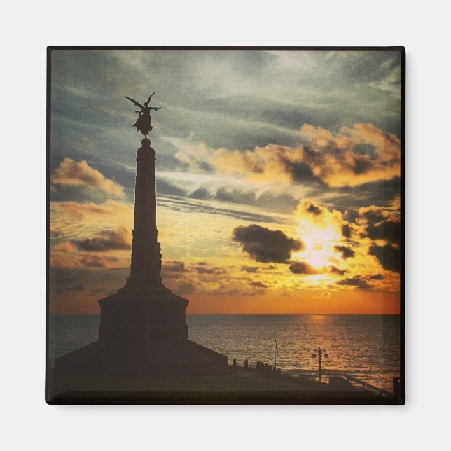Aberystwyth Sunset Magnet (Front)