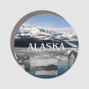 ABH Alaska Car Magnet