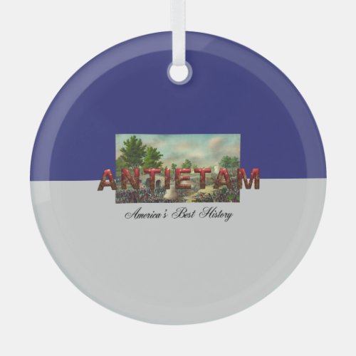 ABH Antietam Glass Ornament