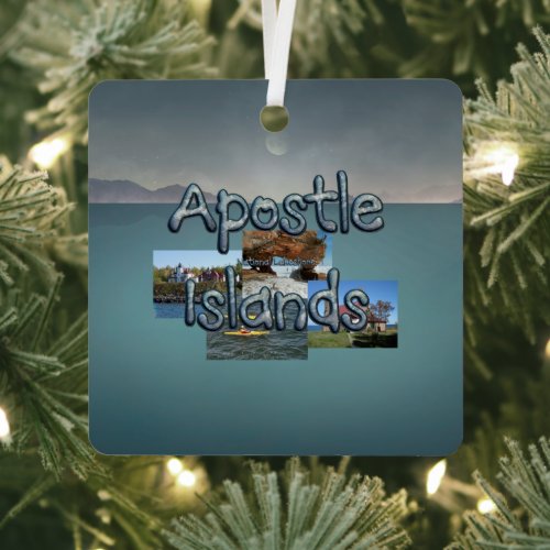 ABH Apostle Islands Metal Ornament